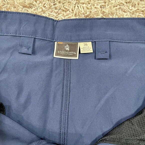 Legendary Outfitters Men’s Cargo Tech Shorts Navy, Size 36 (New) - Picture 12 of 12